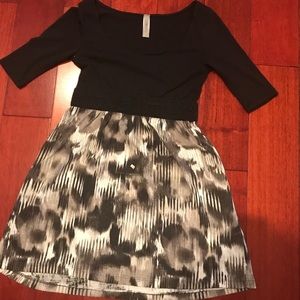 black dress